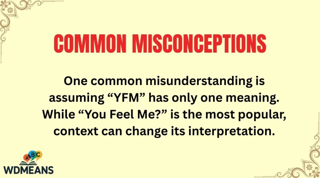 Common Misconceptions