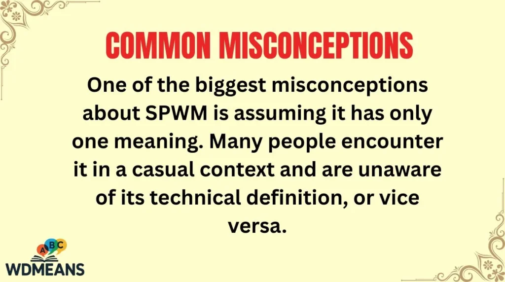 Common Misconceptions