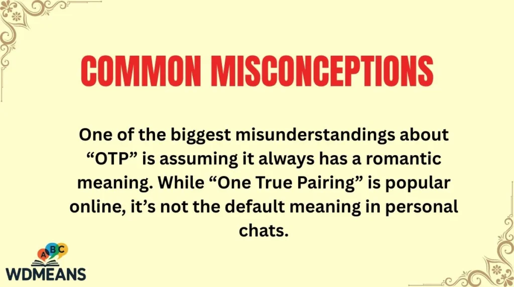 Common Misconceptions