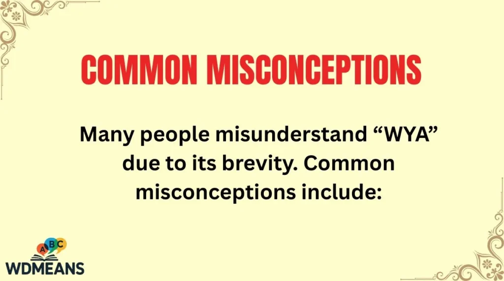 Common Misconceptions