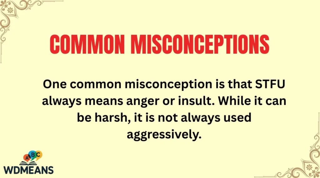 Common Misconceptions