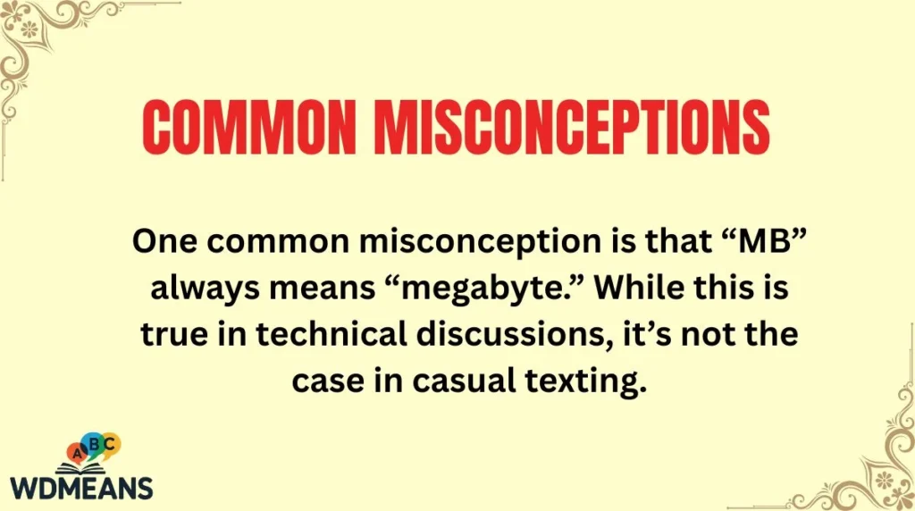 Common Misconceptions