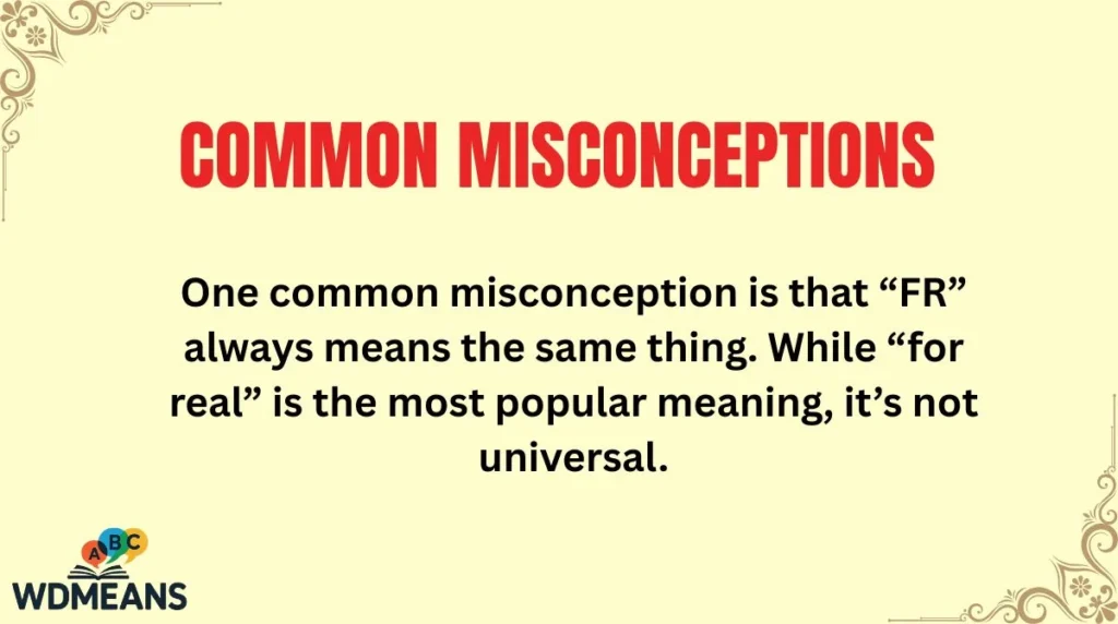 Common Misconceptions