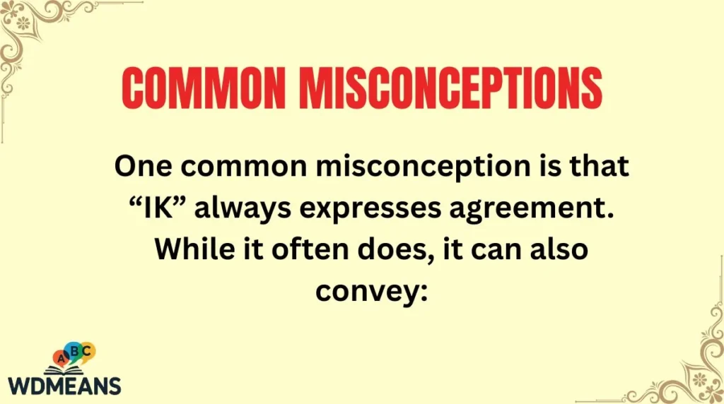 Common Misconceptions