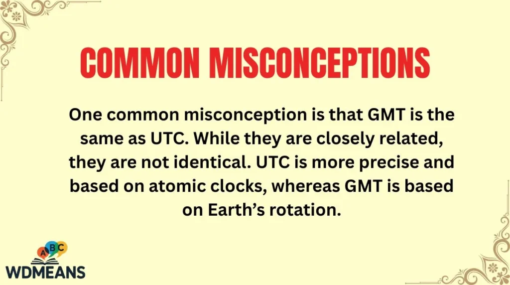 Common Misconceptions