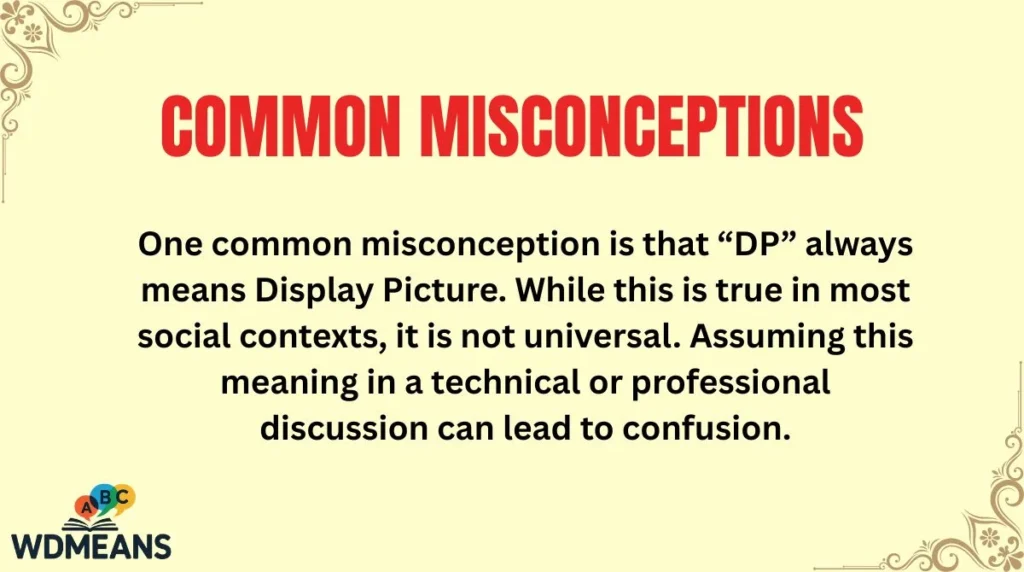 Common Misconceptions