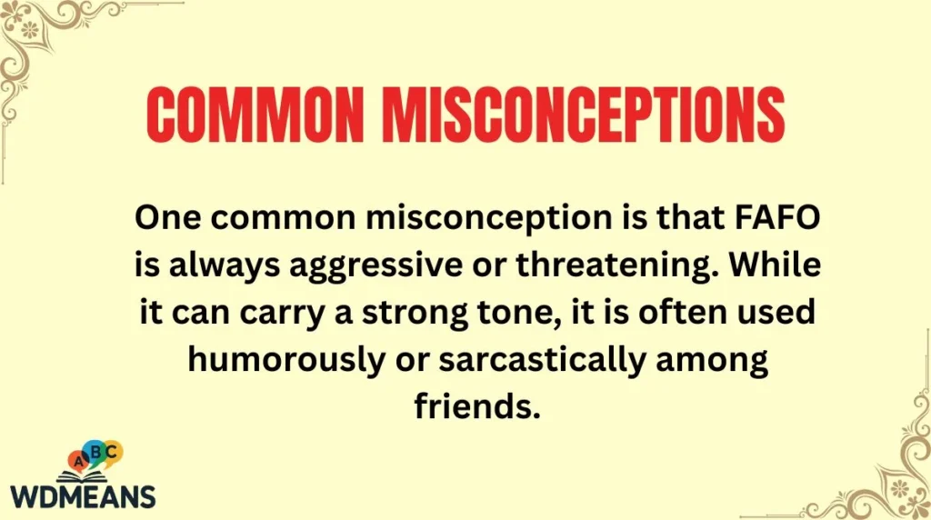 Common Misconceptions