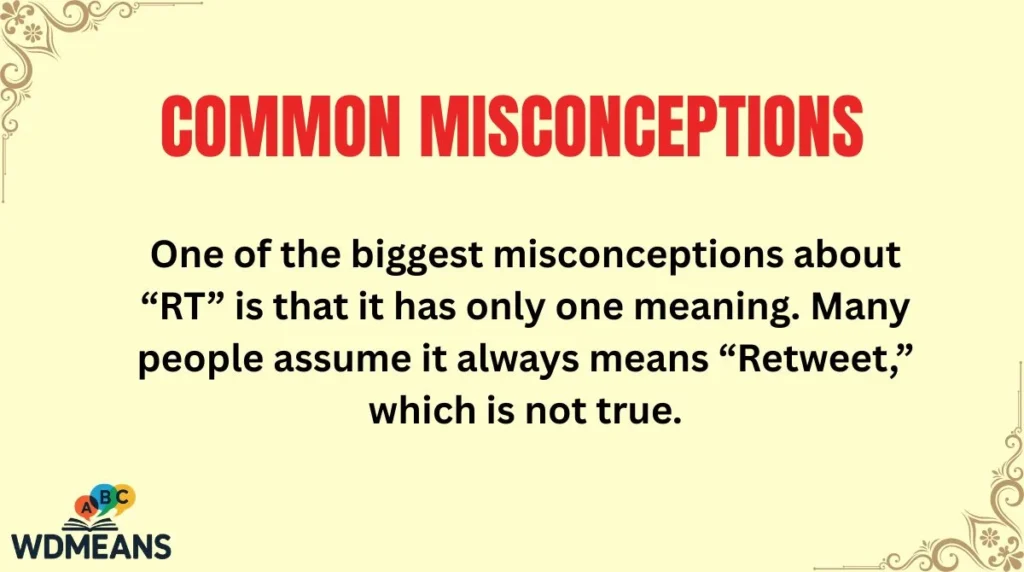 Common Misconceptions