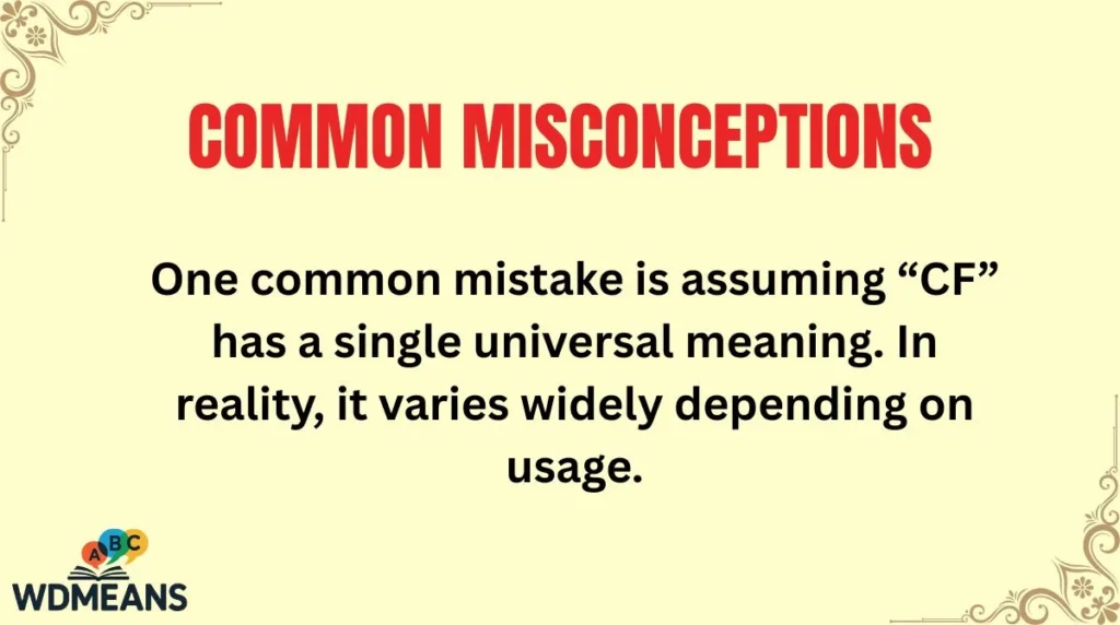 Common Misconceptions