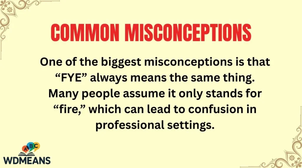 Common Misconceptions