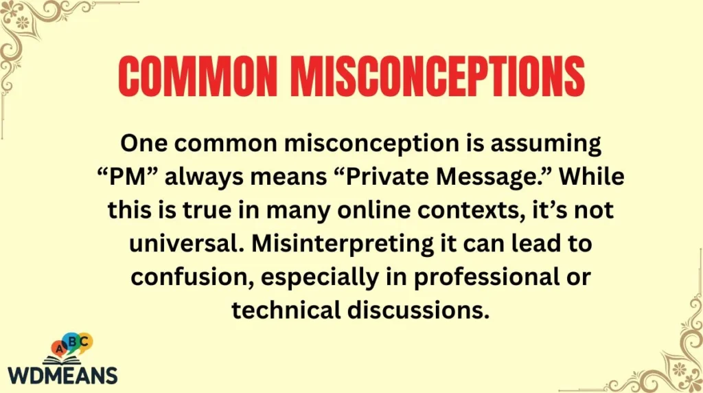 Common Misconceptions
