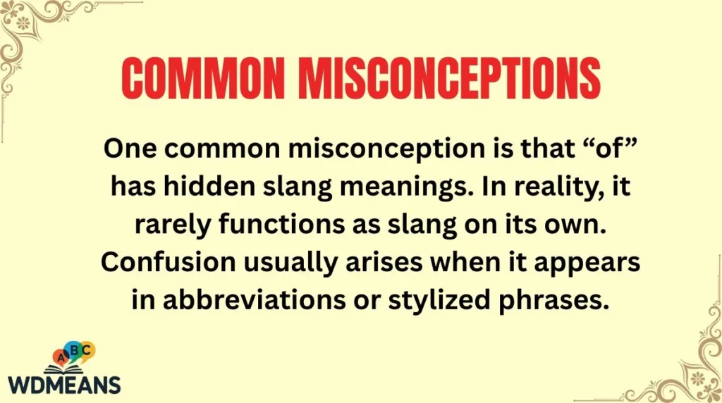 Common Misconceptions