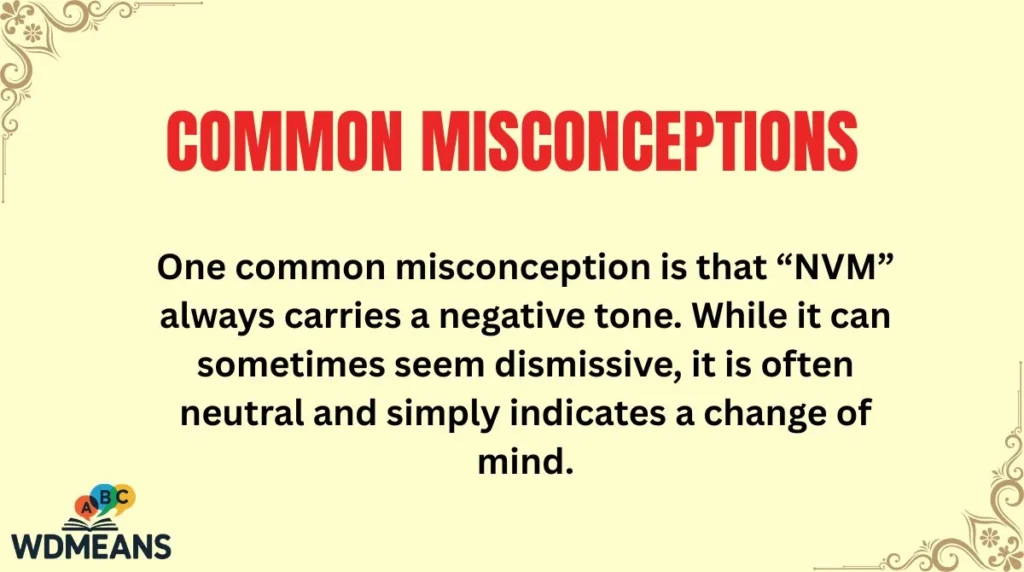Common Misconceptions