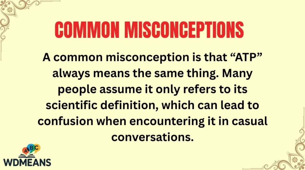 Common Misconceptions