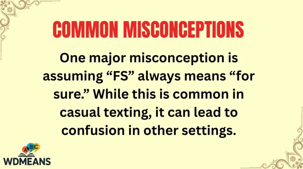 Common Misconceptions