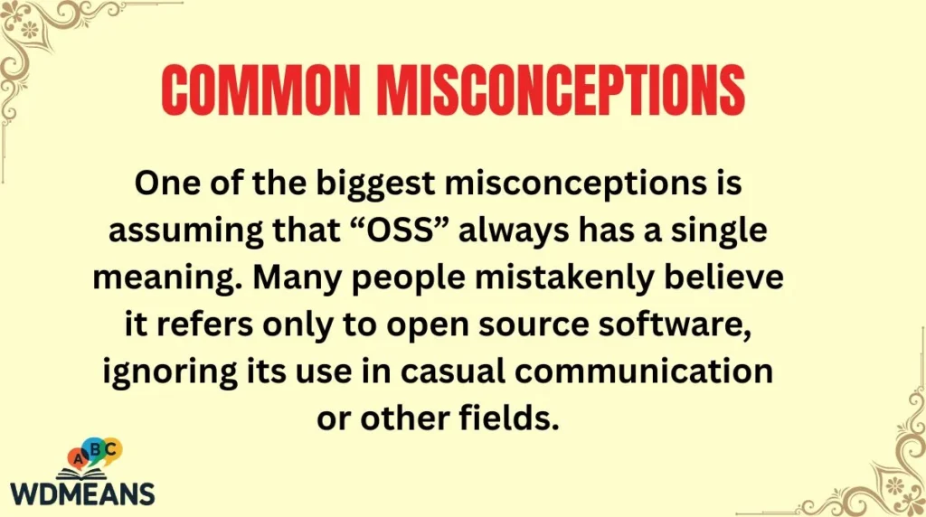 Common Misconceptions