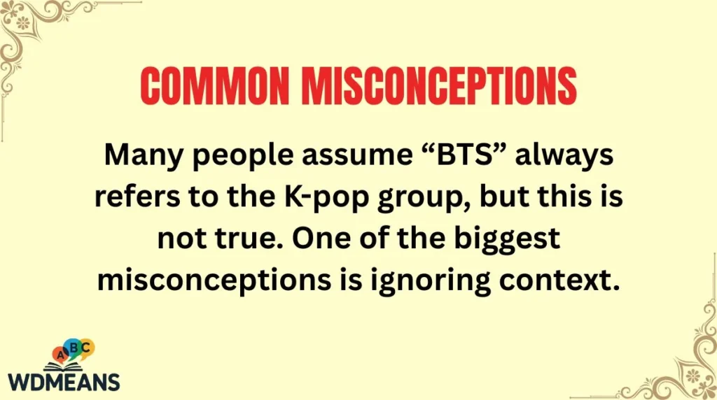Common Misconceptions