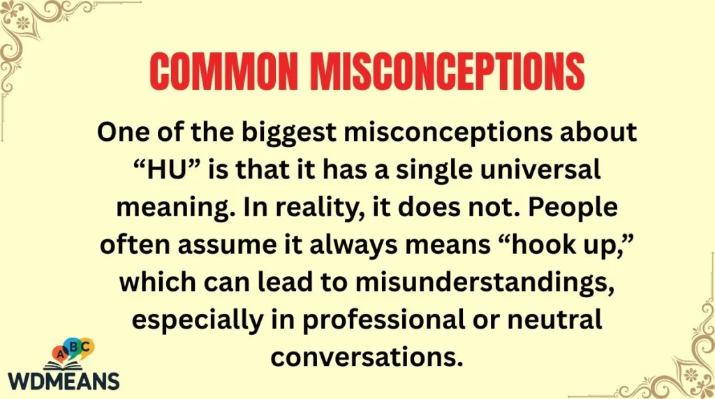 Common Misconceptions