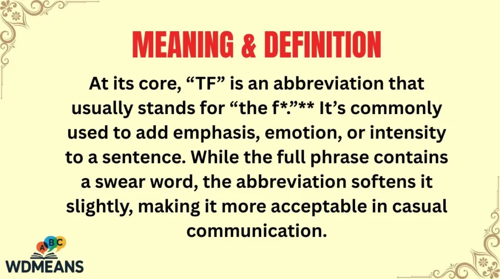 Meaning & Definition