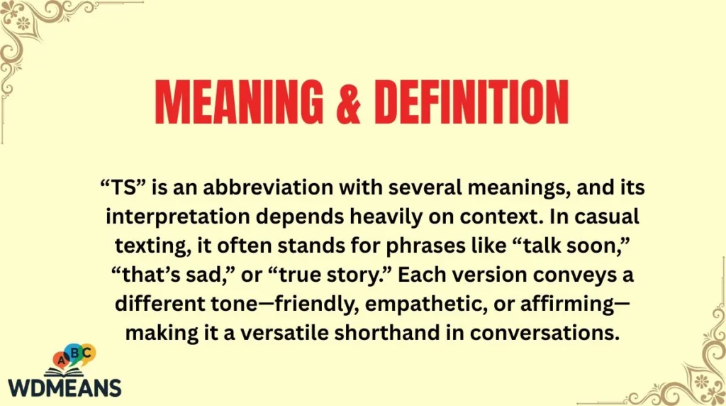 Meaning & Definition