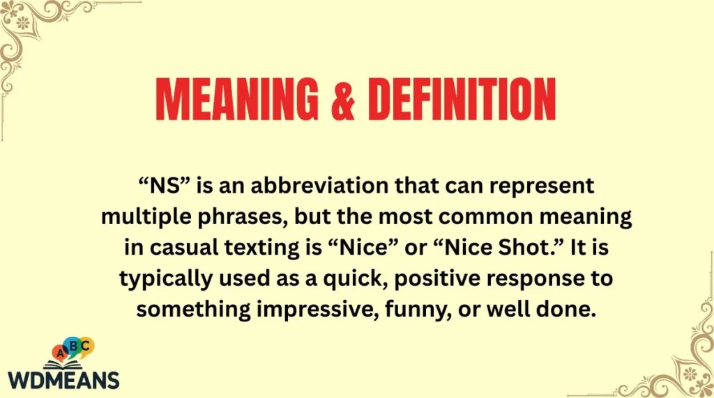 Meaning & Definition