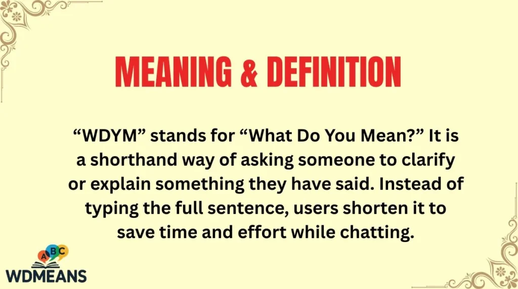 Meaning & Definition