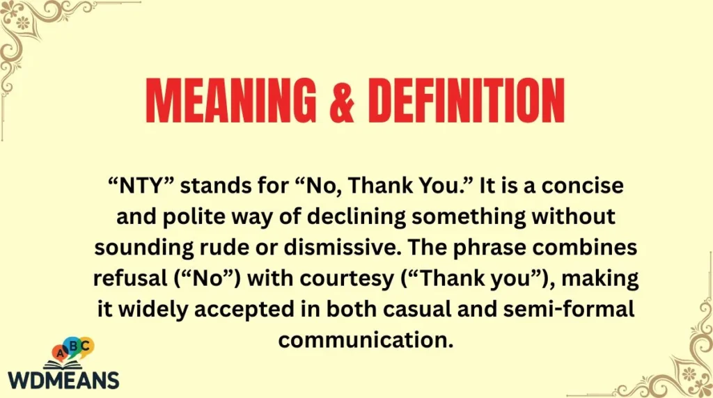 Meaning & Definition