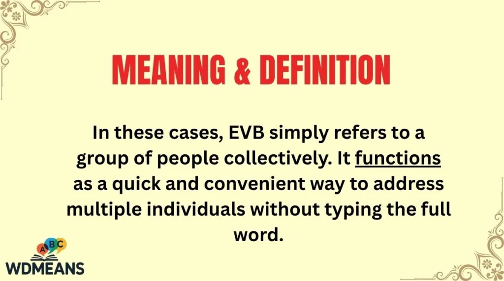 Meaning & Definition