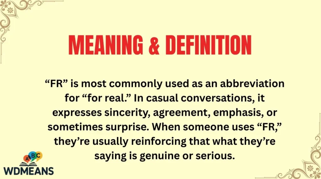 Meaning & Definition