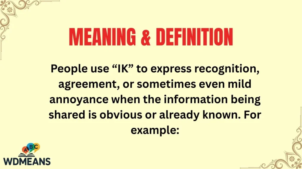 Meaning & Definition