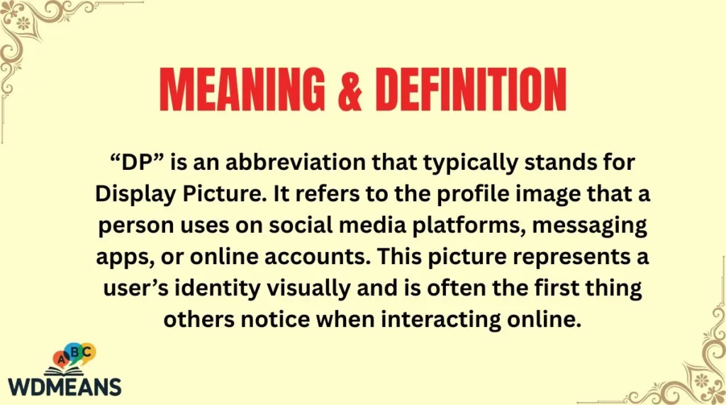 Meaning & Definition