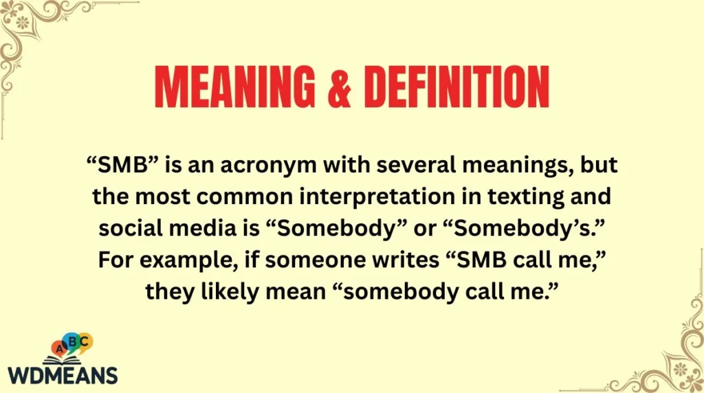 Meaning & Definition