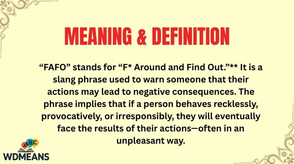 Meaning & Definition