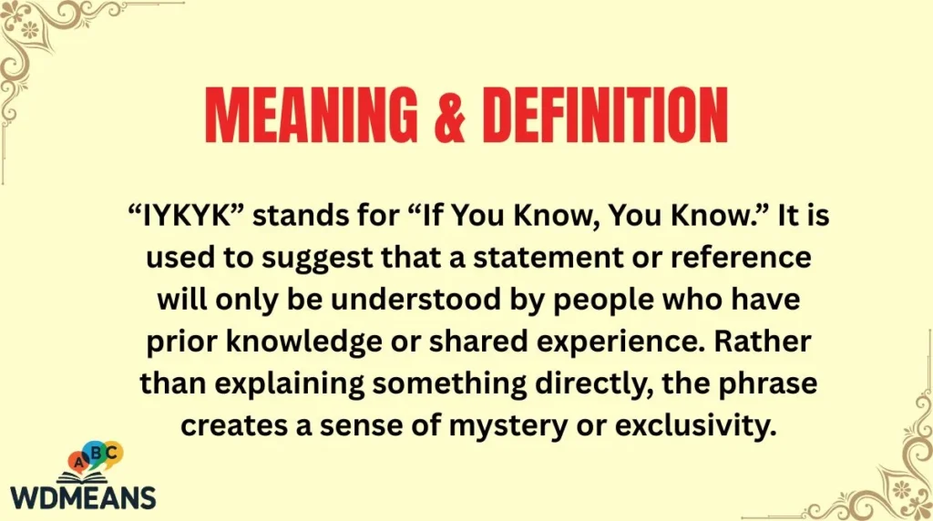 Meaning & Definition