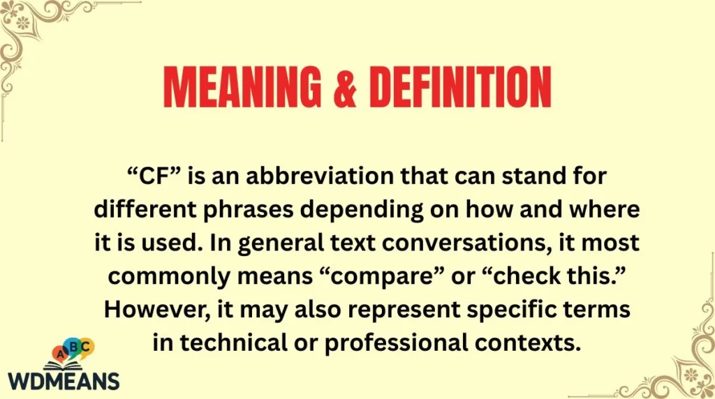 Meaning & Definition