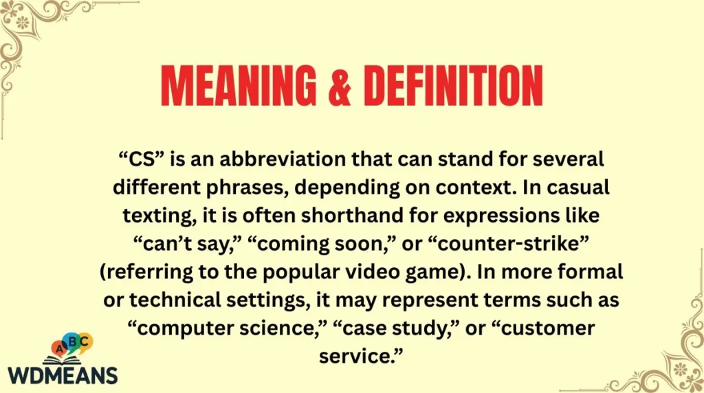 Meaning & Definition