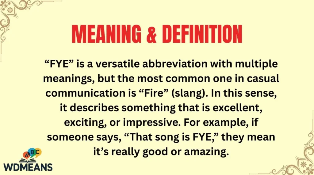 Meaning & Definition