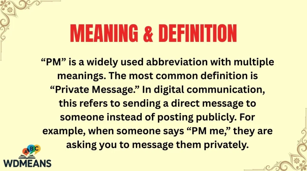 Meaning & Definition