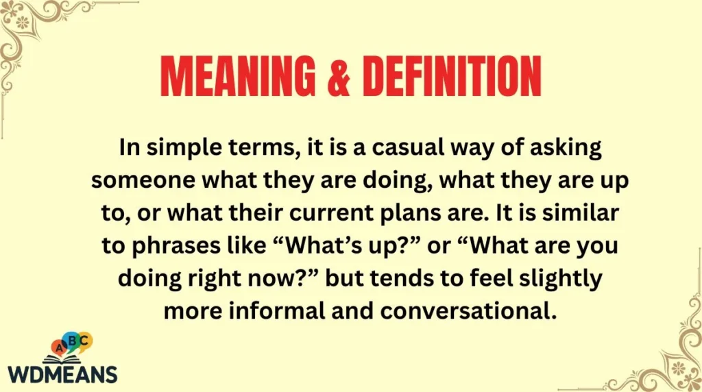 Meaning & Definition