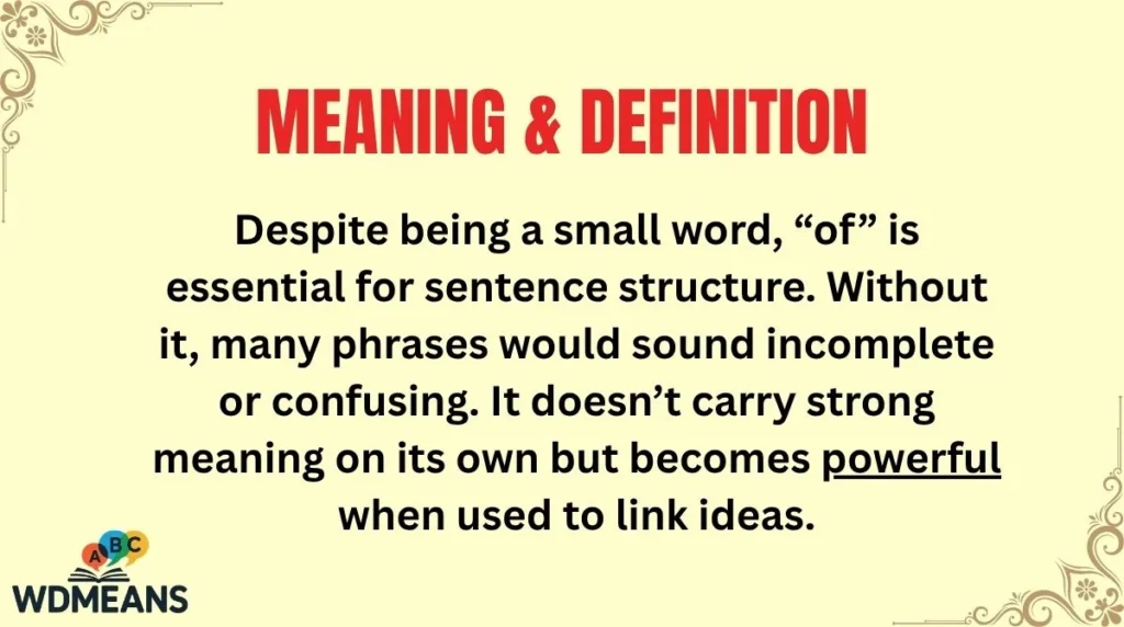 Meaning & Definition