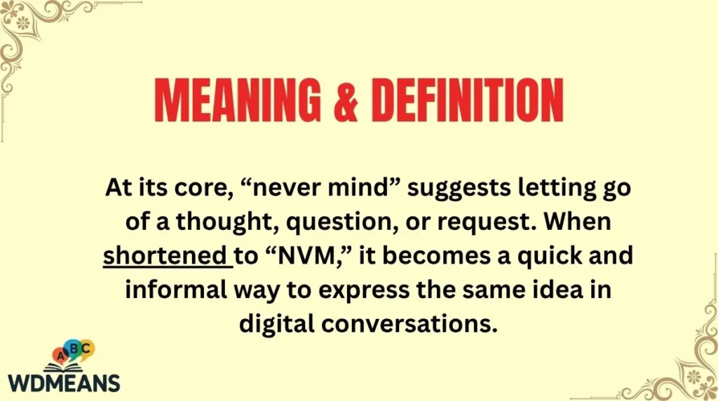 Meaning & Definition