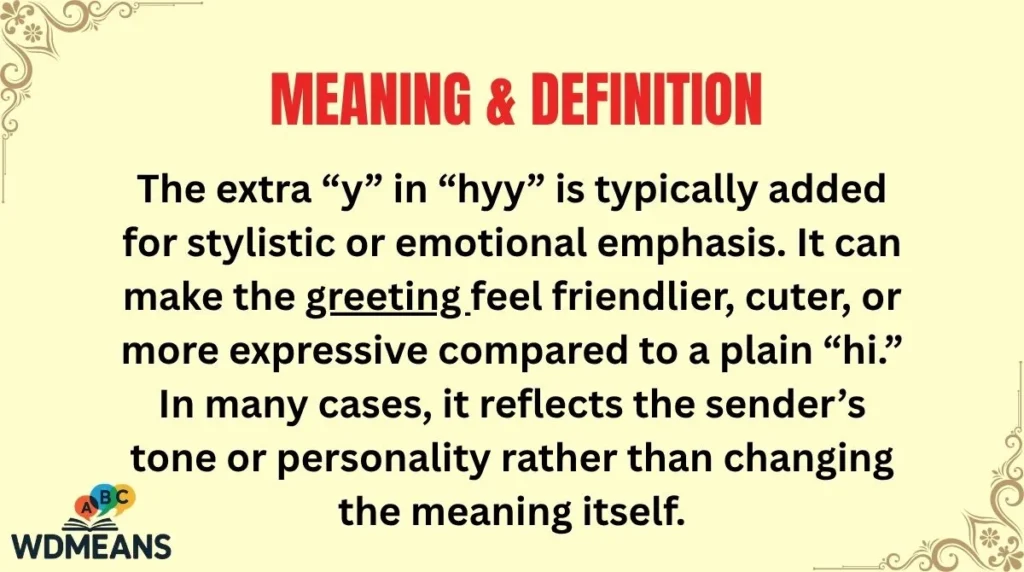Meaning & Definition