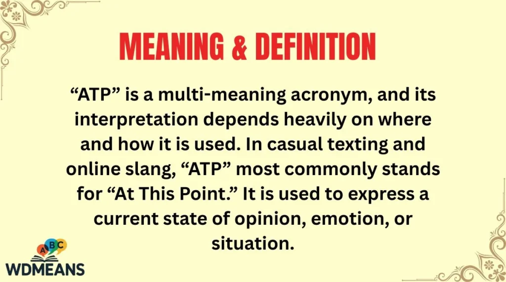 Meaning & Definition