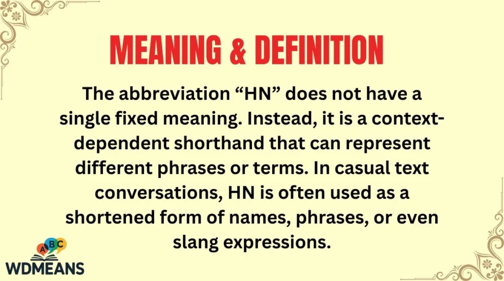 Meaning & Definition