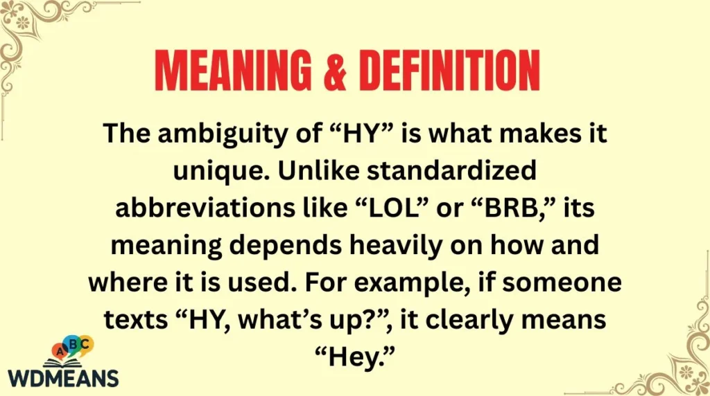 Meaning & Definition