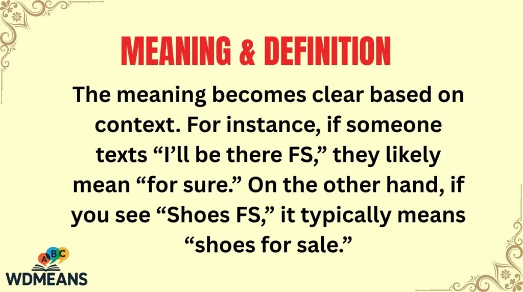 Meaning & Definition