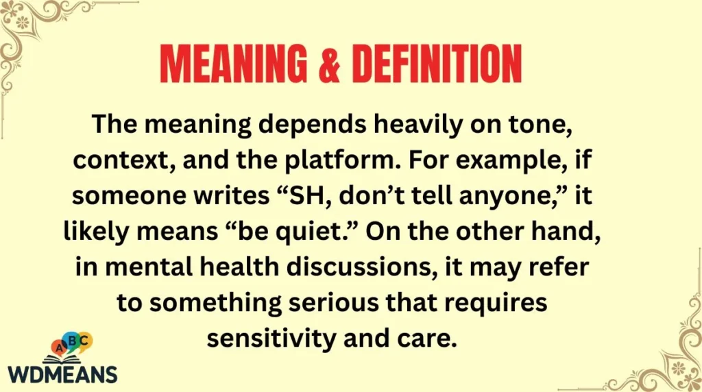 Meaning & Definition