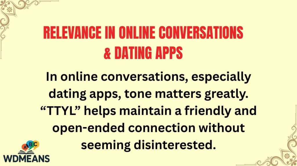 Relevance in Online Conversations & Dating Apps