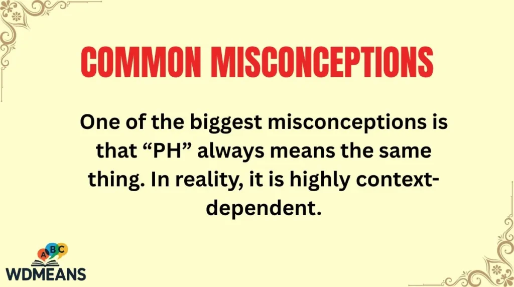 Common Misconceptions