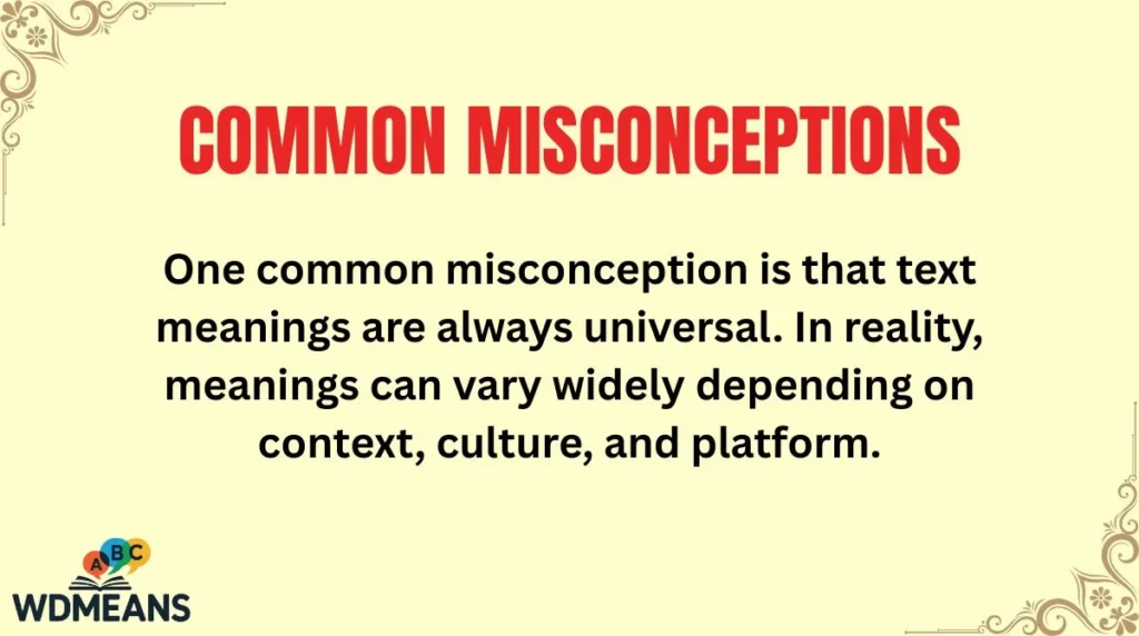 Common Misconceptions